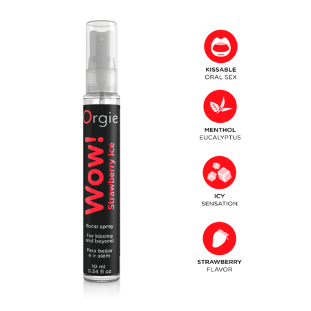 Orgie – Wow! Strawberry Ice – Bucal Spray