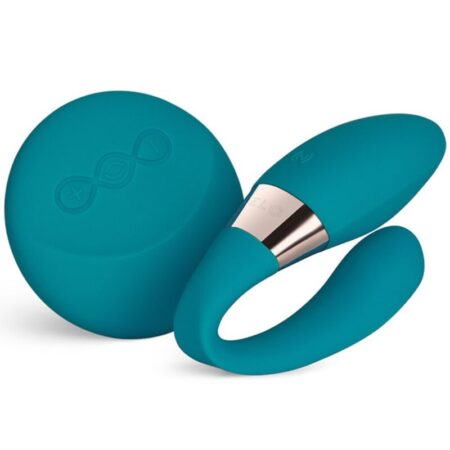 Lelo – Tiani Duo Koppelvibrator Met Afstandsbediening - Oceaanblauw